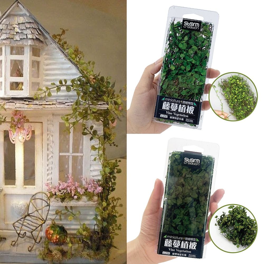 Desk Setup Plants - 1 Box Scene Model Micro Landscape