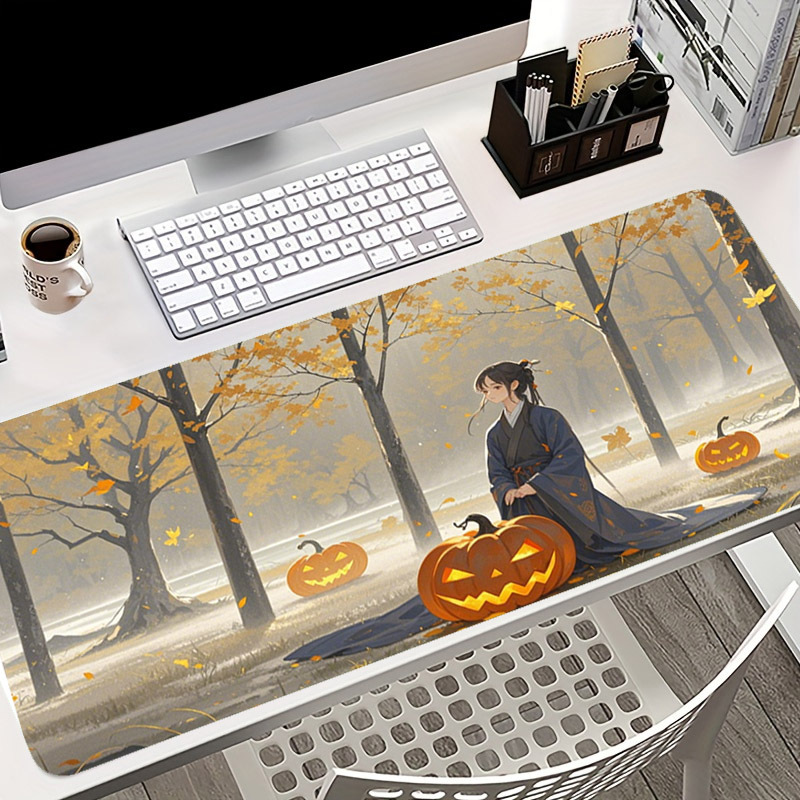 Desk Setup In Office - CIFBUY Mouse Pad Premium Rubber Base