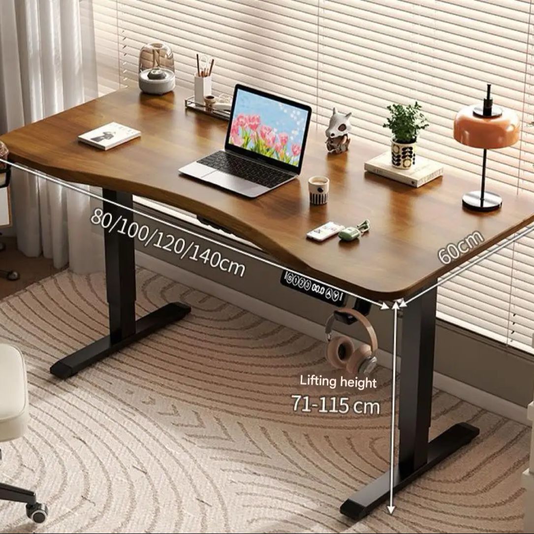 Gaming Setup Desk - 80/100/120/140cm Height Adjustable Office Computer Desk