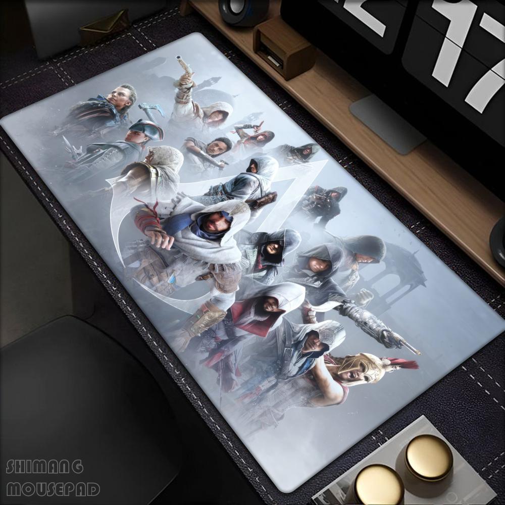 Desk Pad Leather Large - XXL Desk Mat Assassin s Creed