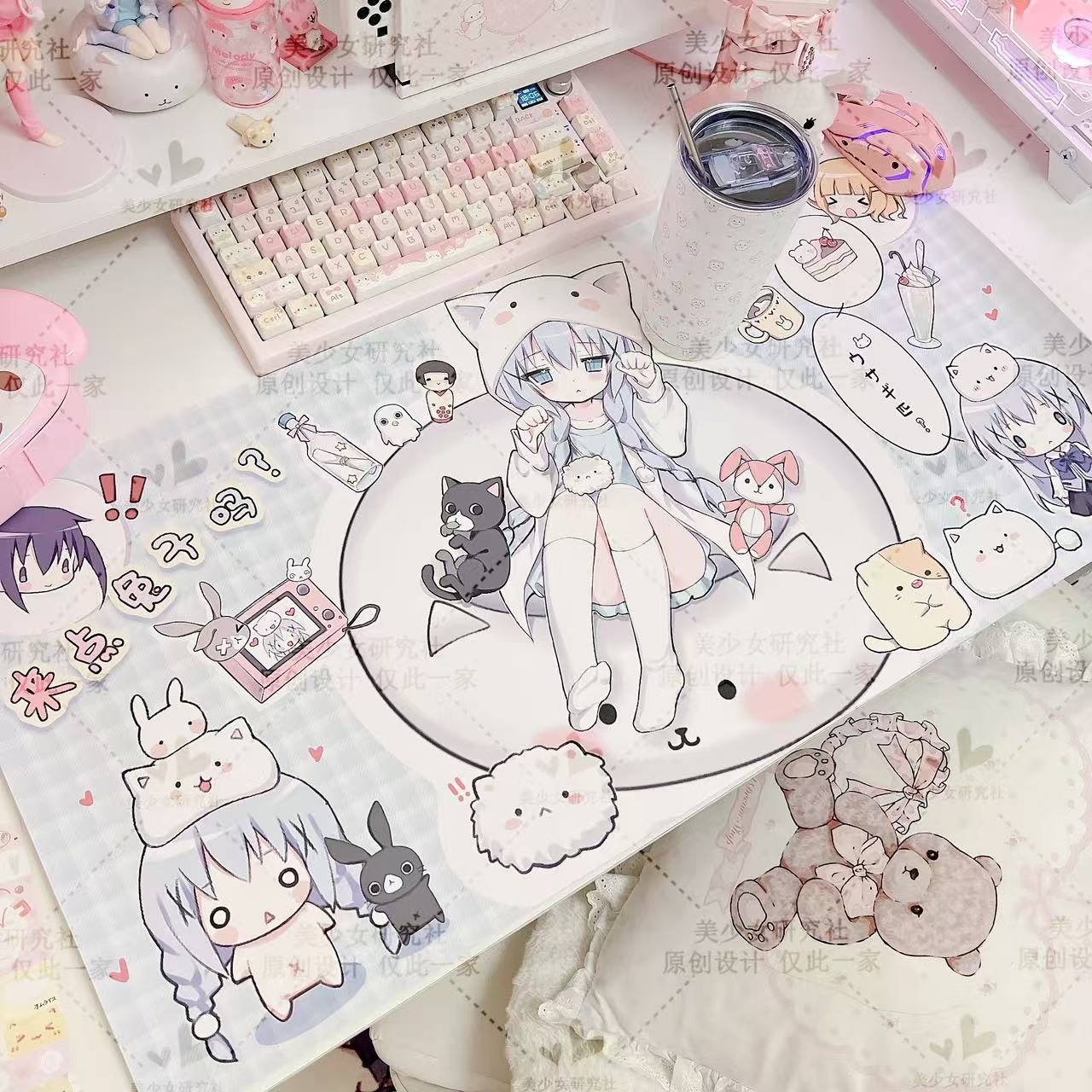 Anime Animation Japanese Large - огляд і ціна Desk Pad Leather Large