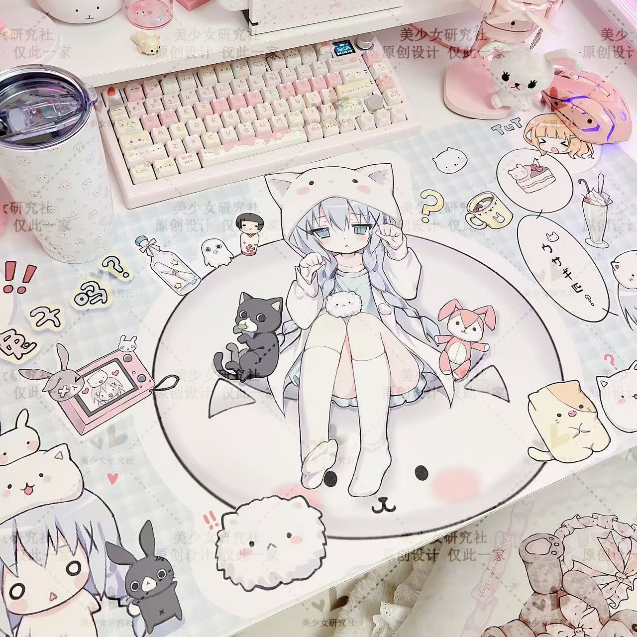 Anime Animation Japanese Large - огляд і ціна Desk Pad Leather Large