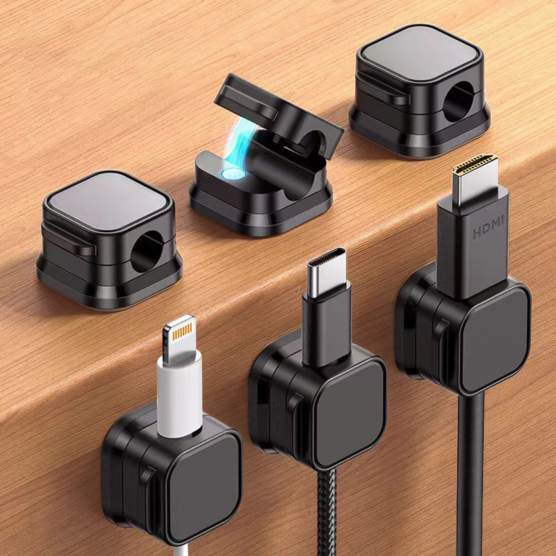 Magnetic Cable Clip Cable Hold - огляд і ціна Desk Setup Cable Management