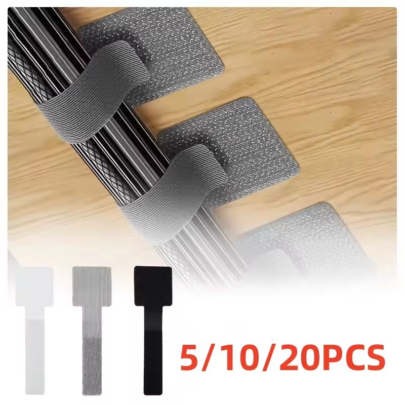 20/10/5PCS Releasable Cable Or - огляд і ціна Desk Setup Cable Management