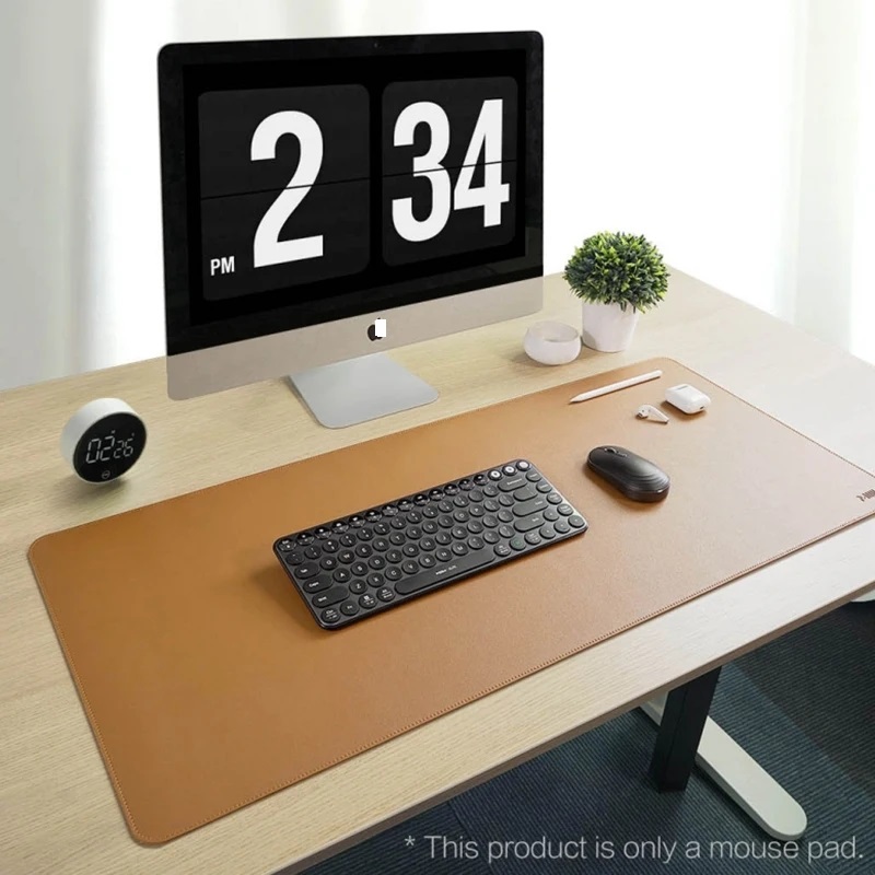 MIIIW Large Leather Cork Mouse - огляд і ціна Desk Pad Leather Large