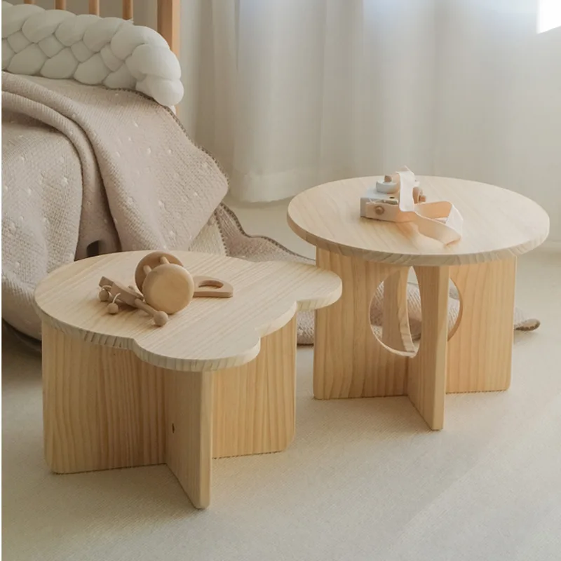 Solid Wood Children's Small Ta - огляд і ціна Desk Setup Small Room