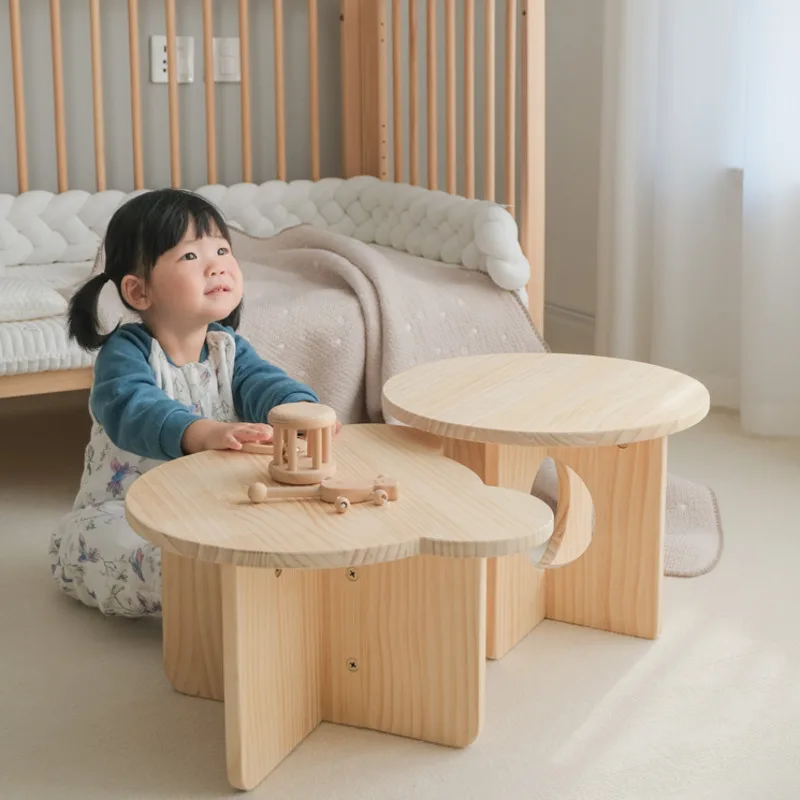 Solid Wood Children's Small Ta - огляд і ціна Desk Setup Small Room