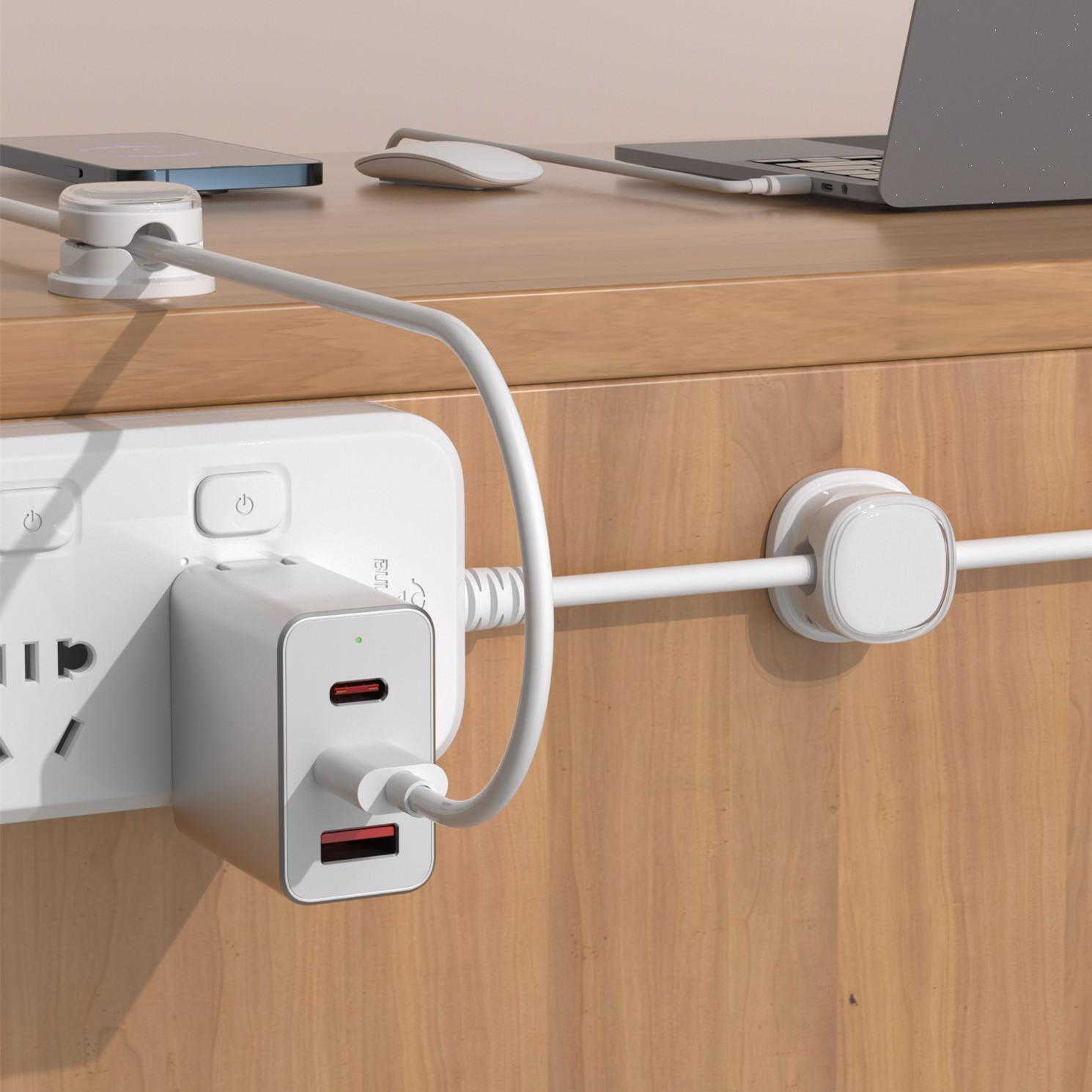 3/6/8/12PCS Magnetic Cable Cli - огляд і ціна Desk Setup Cable Management