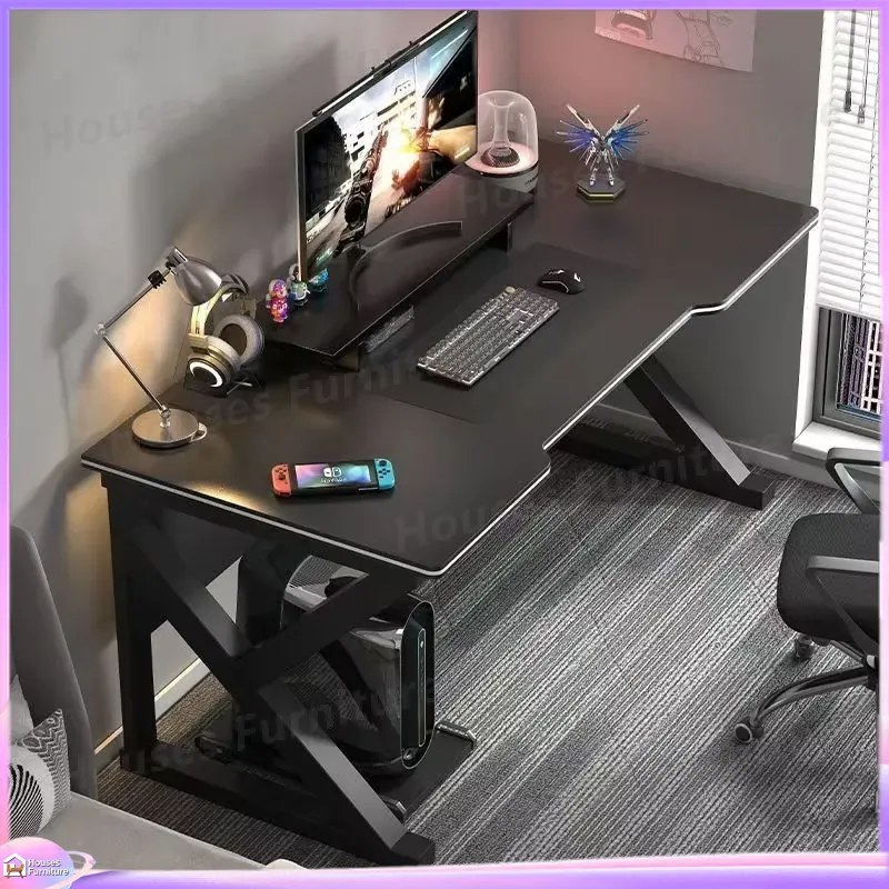 Cafe Metal Gaming Desk Black M - огляд і ціна Desk Setup In Office