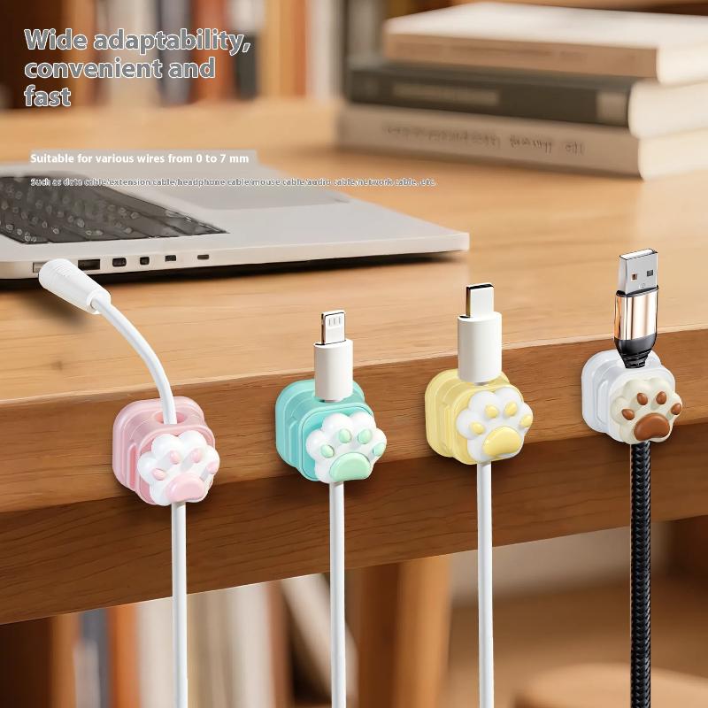 Desktop Cute Cable Organizers  - огляд і ціна Desk Setup Cable Management
