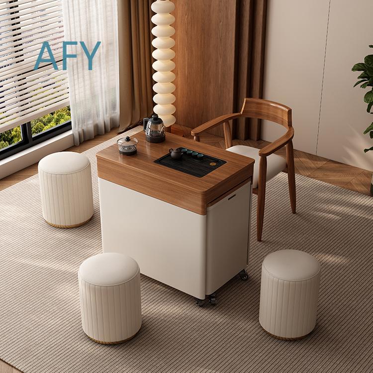 Solid Wood Mobile Table and Ch - огляд і ціна Desk Setup Small Room