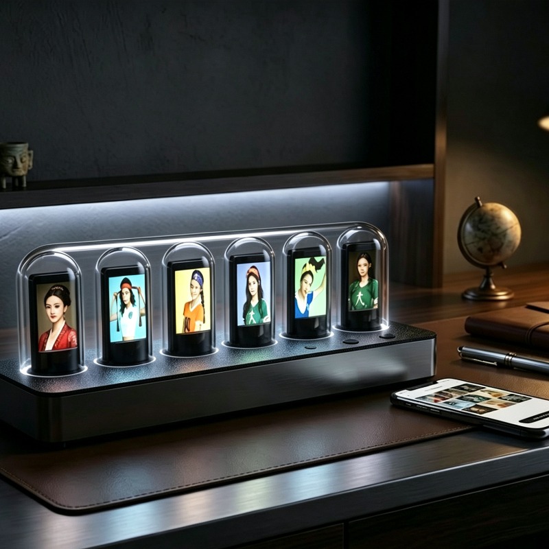 IPS‑Simulated Nixie Tube Clock - огляд і ціна Desk Setup Simulator