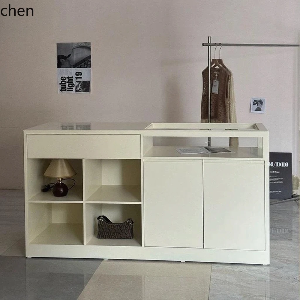 HYS Clothing Store Island Tabl - огляд і ціна Desk Setup In Office