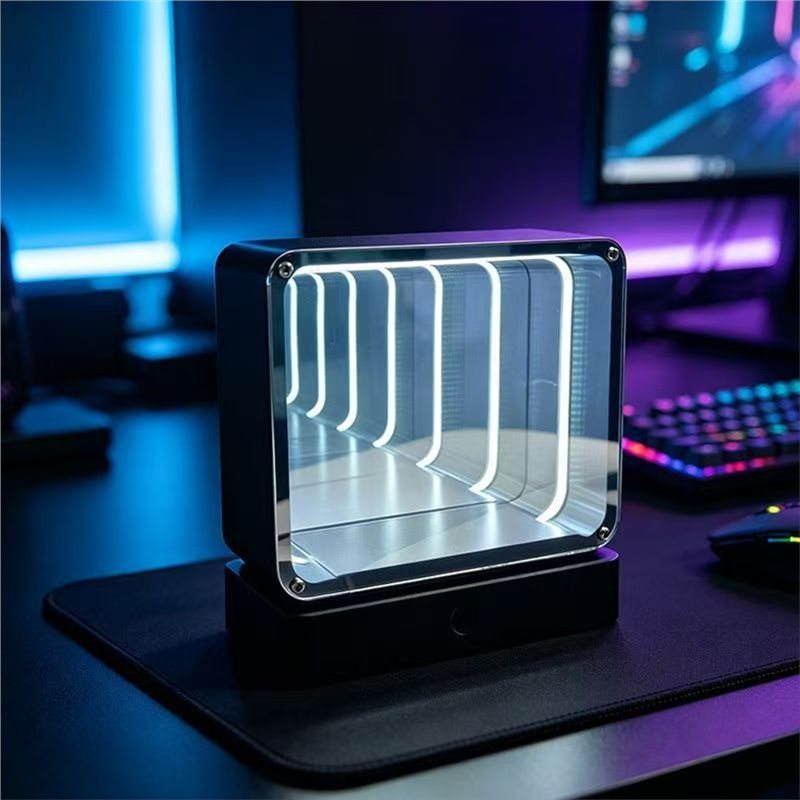 A02F-4D Tunnel Night Rechargea - огляд і ціна Gaming Setup Desk