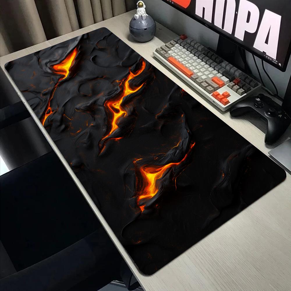 Abstract Fluid Gaming Mouse Pa - огляд і ціна Desk Setup In Office