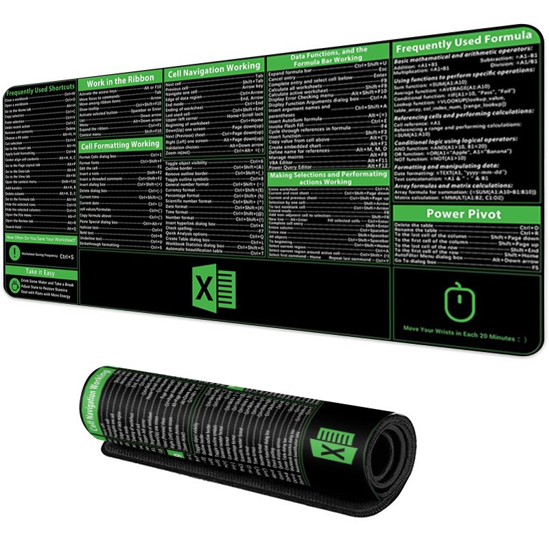 EXCO Shortcut Mouse Pad for Ma - огляд і ціна Desk Setup Mac