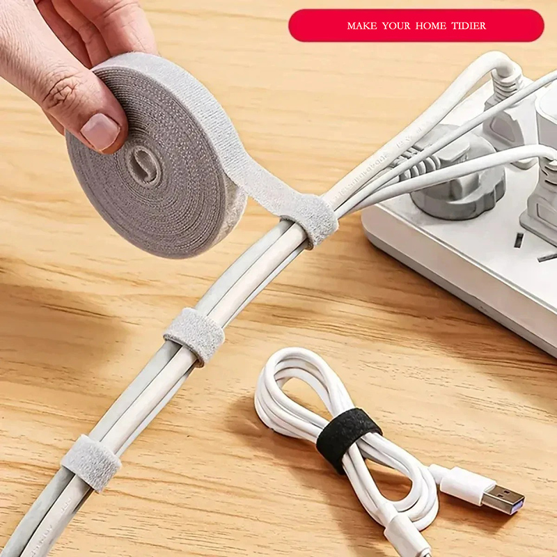 3M Hook and Loop Fastener Cabl - огляд і ціна Desk Setup Cable Management