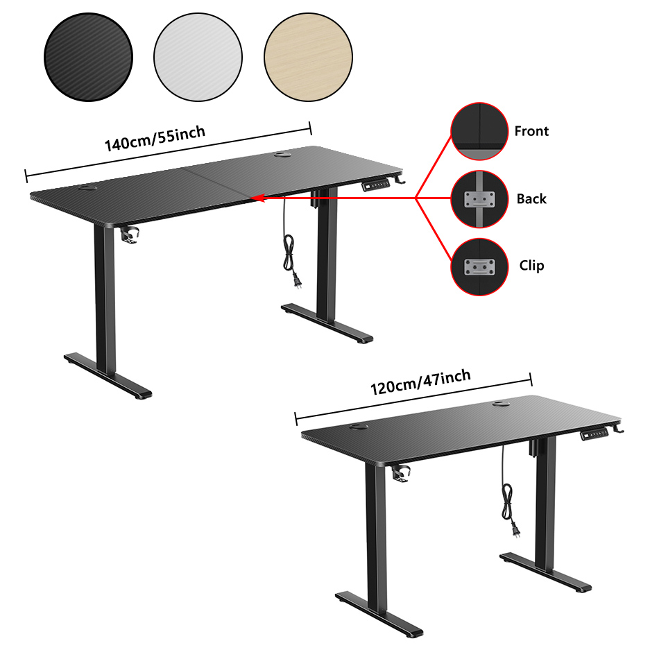 Height Adjustable Desk Motion  - огляд і ціна Gaming Setup Desk