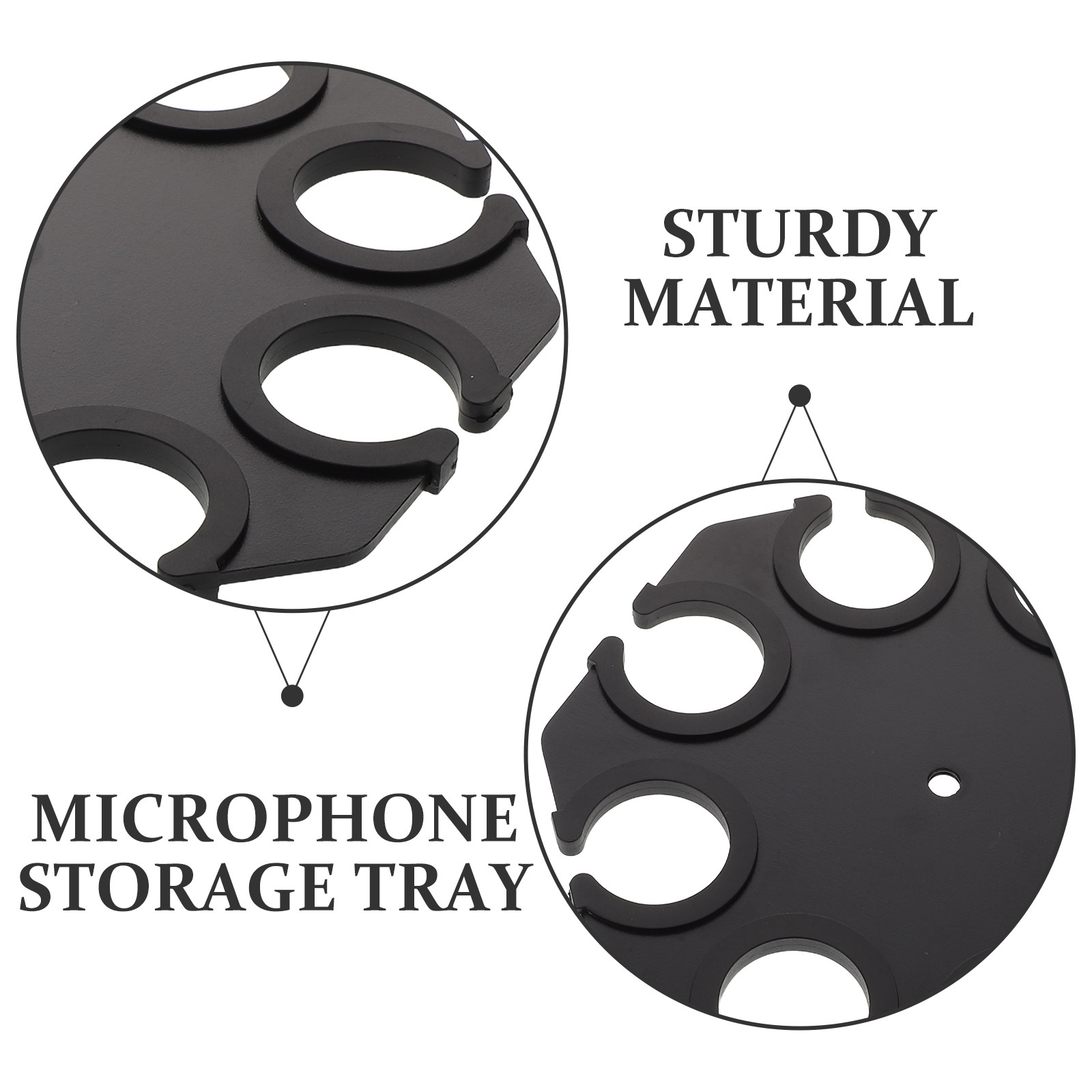 1Set Microphone Holder Tray Sh - огляд і ціна Desk Setup Studio
