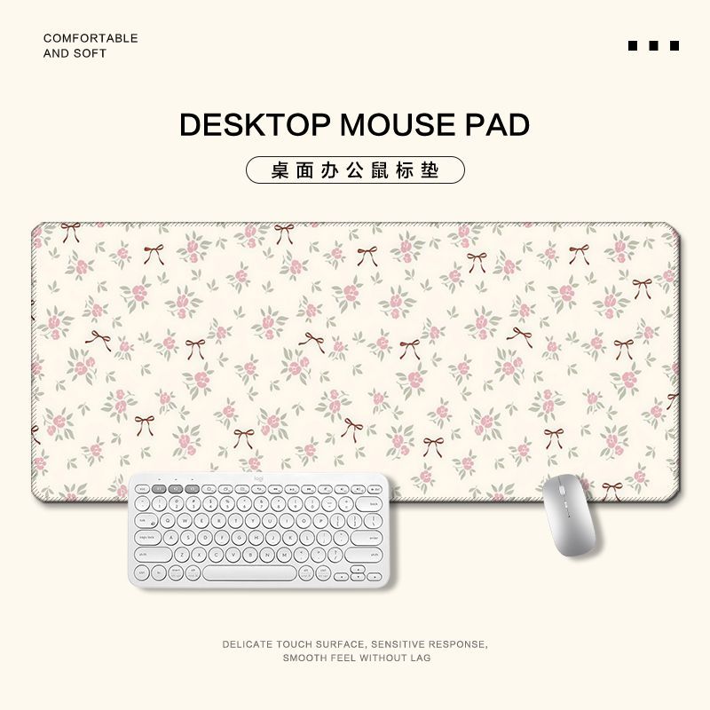 Spring Bow Aesthetic XXL PU Le - огляд і ціна Desk Pad Leather Large