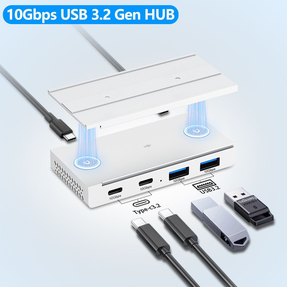 10Gbps USB3.2 Gen2 HUB Desk Ma - огляд і ціна Desk Setup Mac