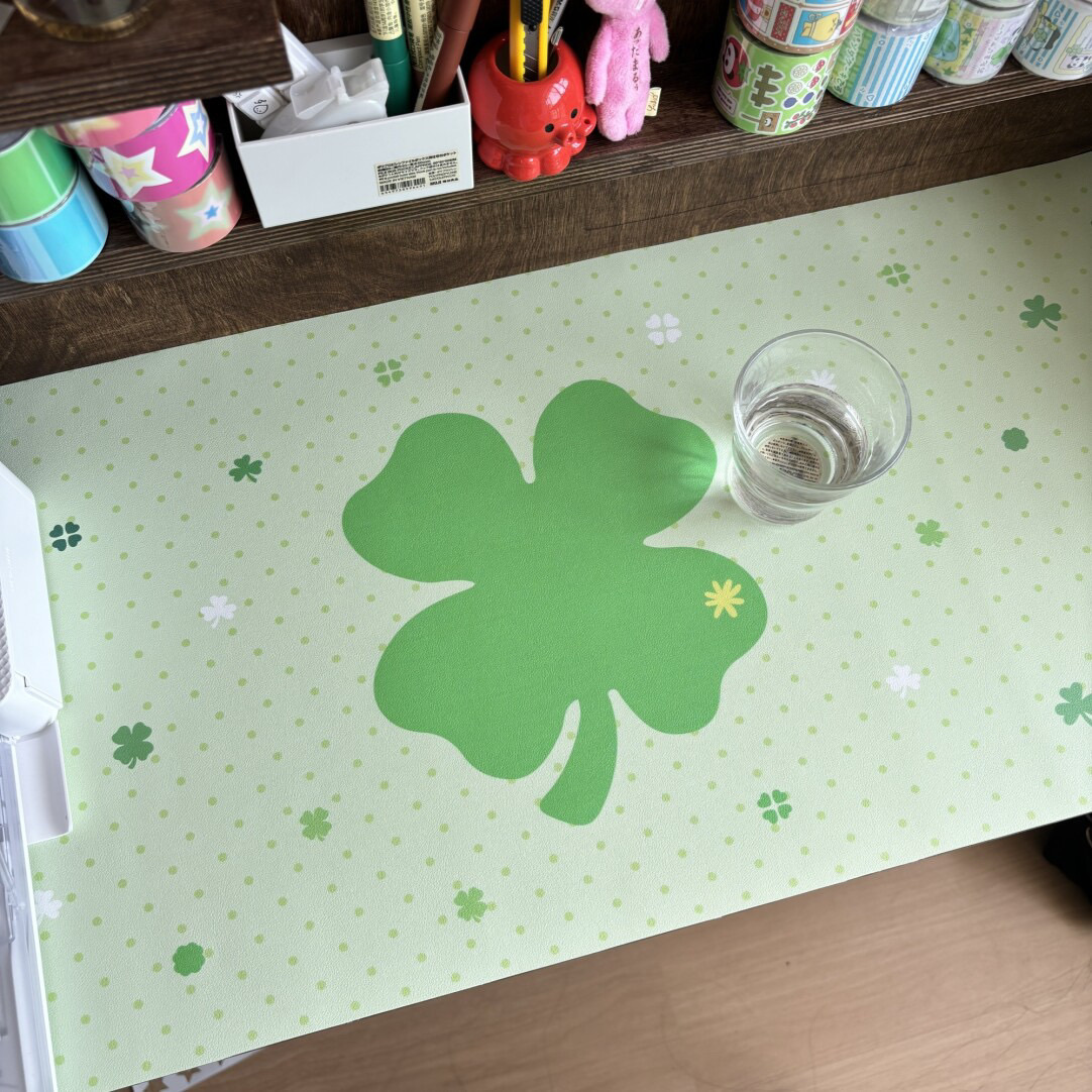 Four-Leaf Clover Eye Protectio - огляд і ціна Desk Pad Leather Large