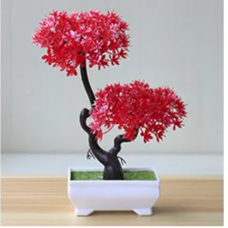 Artificial Small Tree Potted P - огляд і ціна Desk Setup Plants