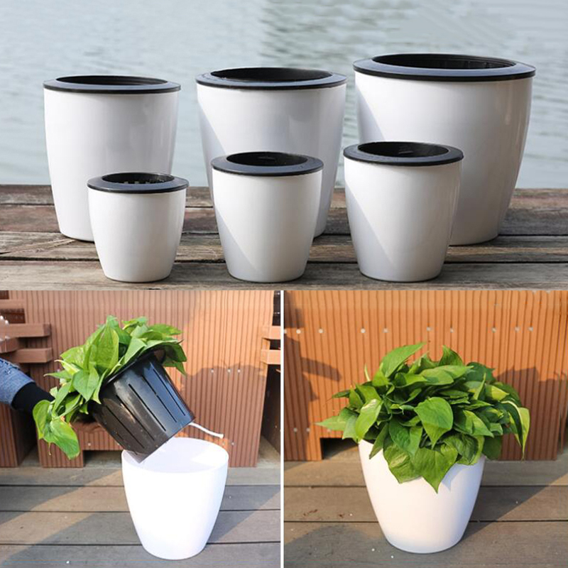 Lazy Flower Automatic Pot Flow - огляд і ціна Desk Setup Plants