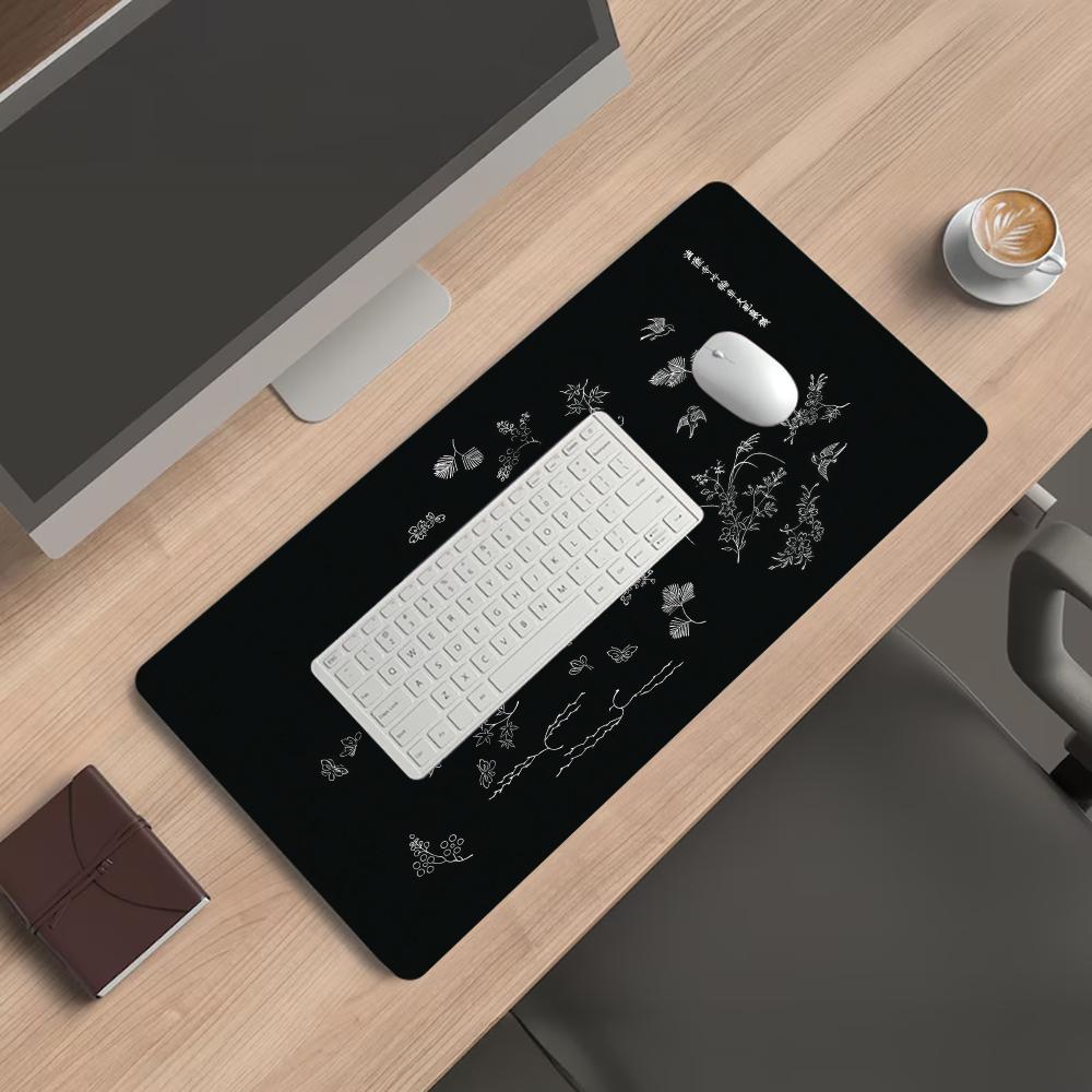 Plant Bird Mousepad Speed Offi - огляд і ціна Desk Setup In Office