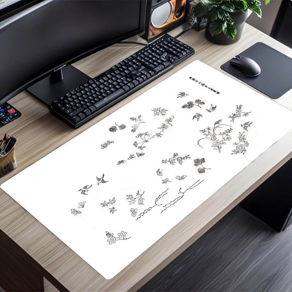 Plant Bird Mousepad Speed Offi - огляд і ціна Desk Setup In Office