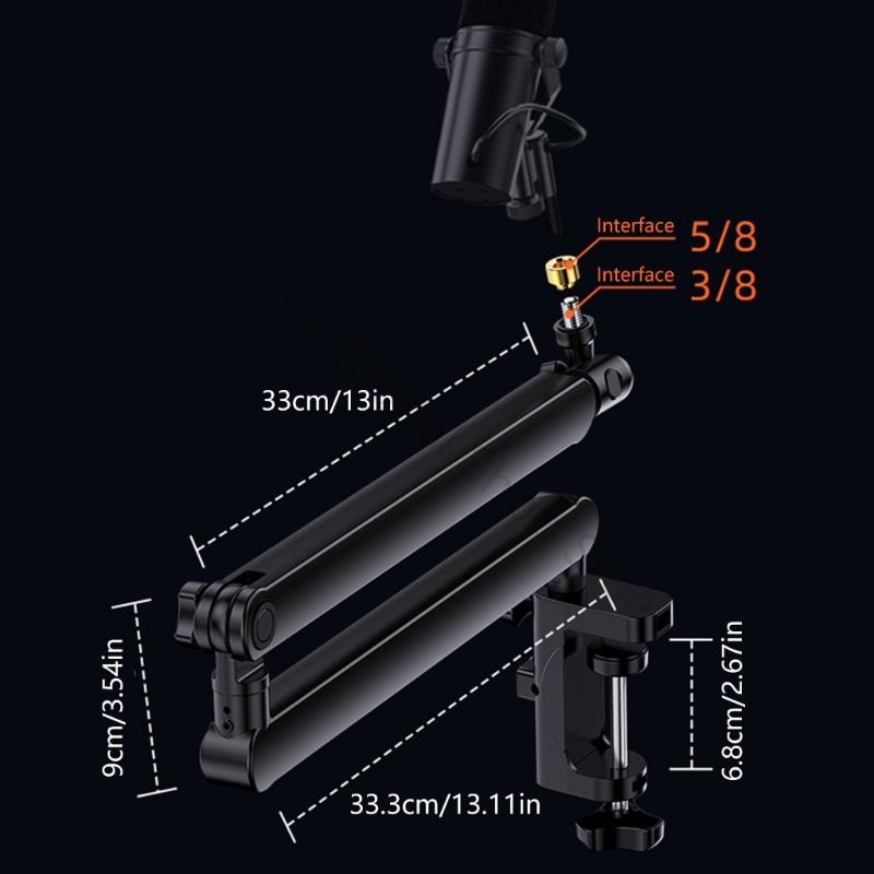 96BA Sturdy Mic Suspension Boo - огляд і ціна Desk Setup Studio