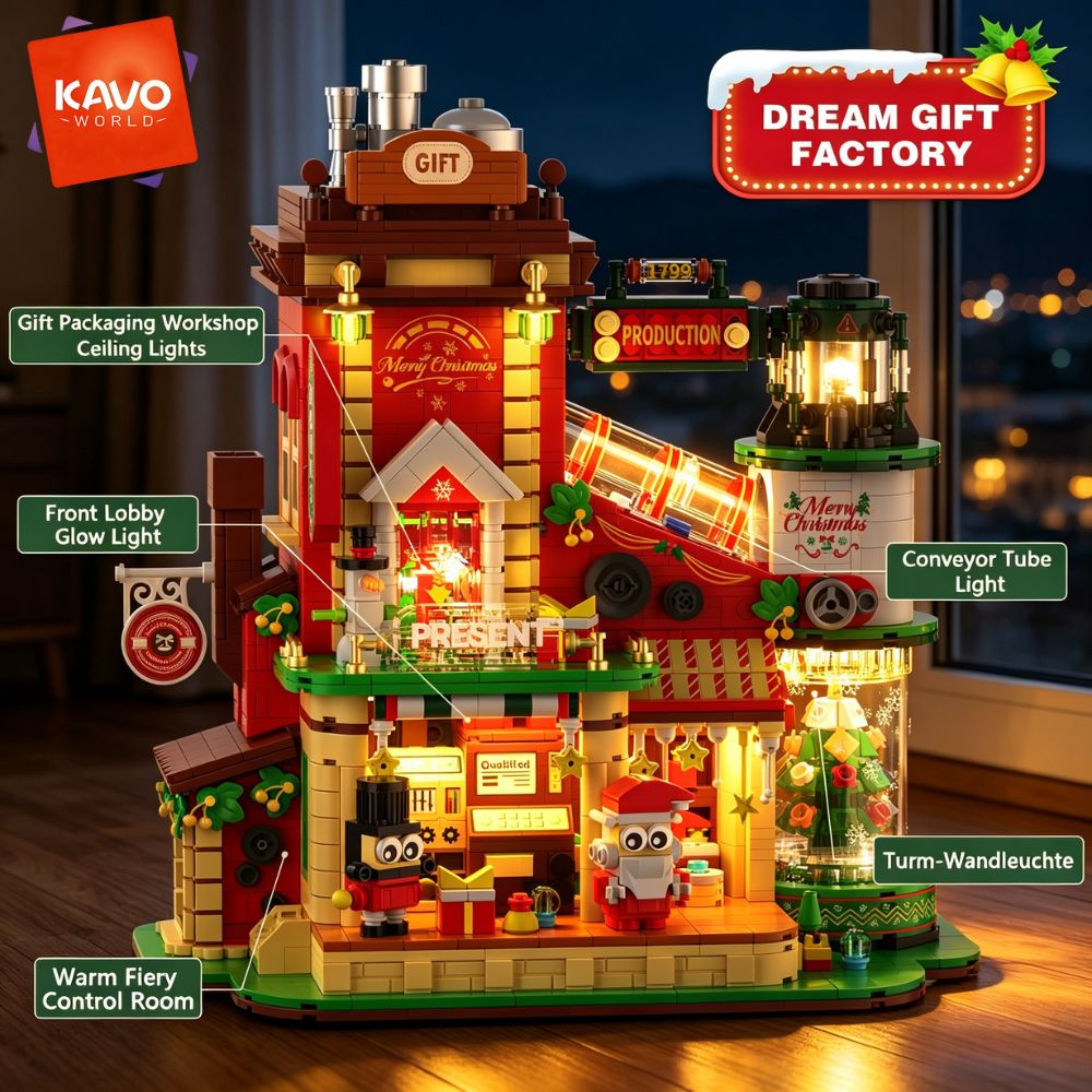 KAVOWORLD 2775PCS Christmas Gi - огляд і ціна Desk Setup Small Room