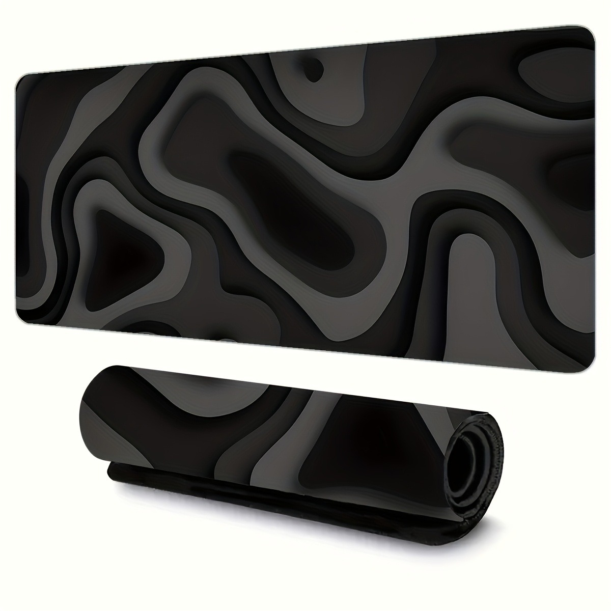 Smooth Rubber Mouse Pad Black  - огляд і ціна Desk Setup Designer