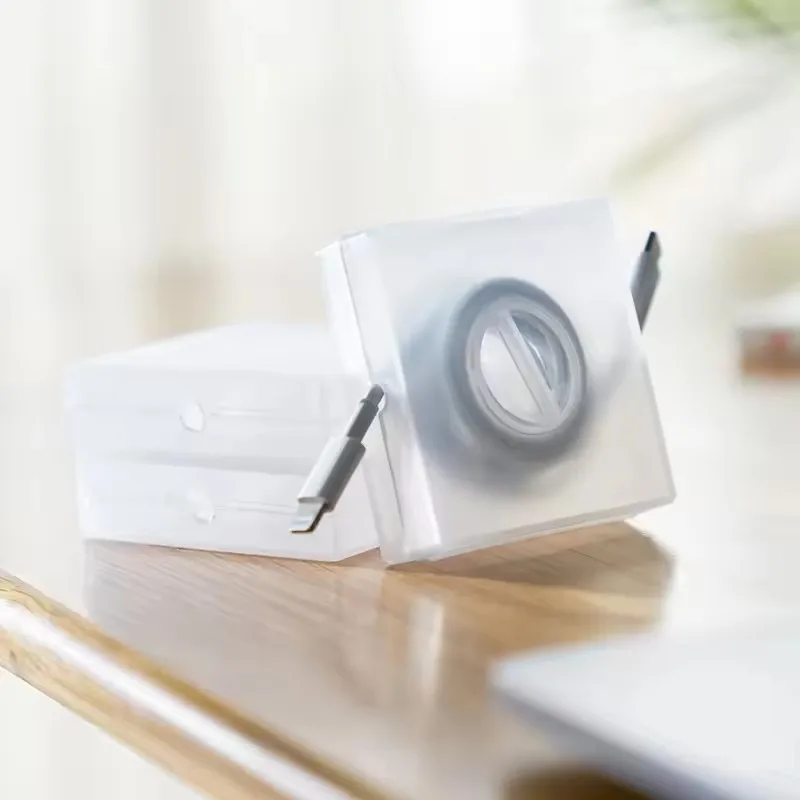 Portable Transparent Cable Org - огляд і ціна Desk Setup Cable Management